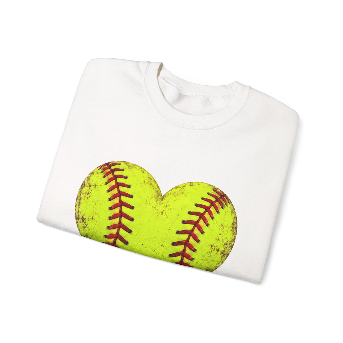 Softball heart sweatshirt/Softball Mom pullover/cute game day sweatshirt, Softball lover gift
