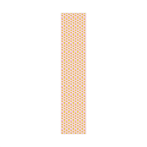 Softball girl, wrapping paper-pink bows and yellow softballs