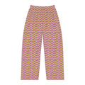 Softball girl, pink bow pajama pants, cute Softball sleep wear