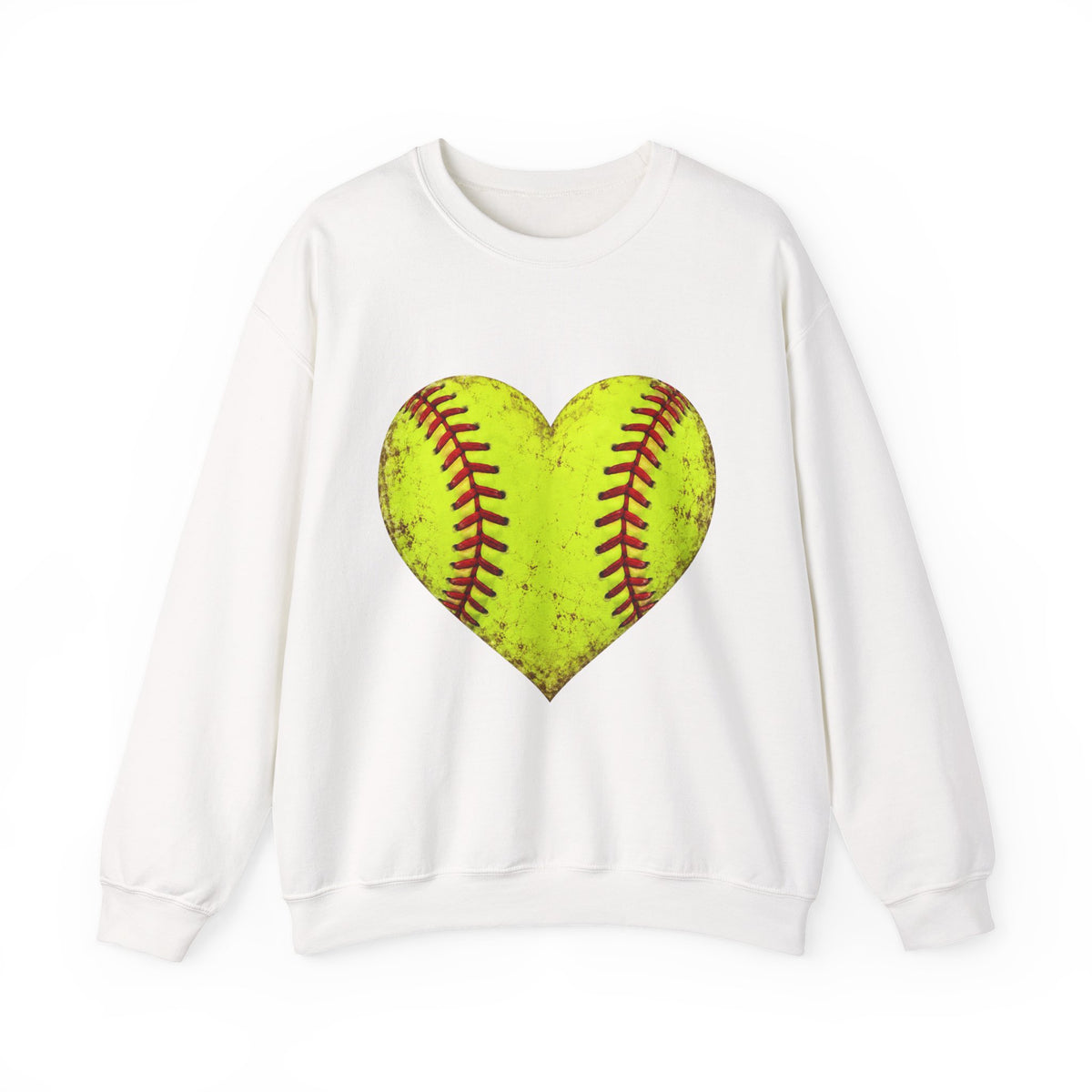 Softball heart sweatshirt/Softball Mom pullover/cute game day sweatshirt, Softball lover gift